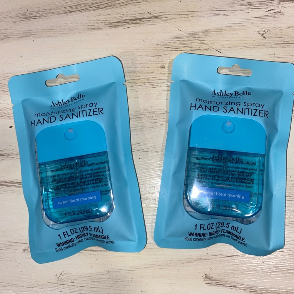 Ashley By 26 International Sweet Floral Morning Hand Sanitizer Spray - 2 pack